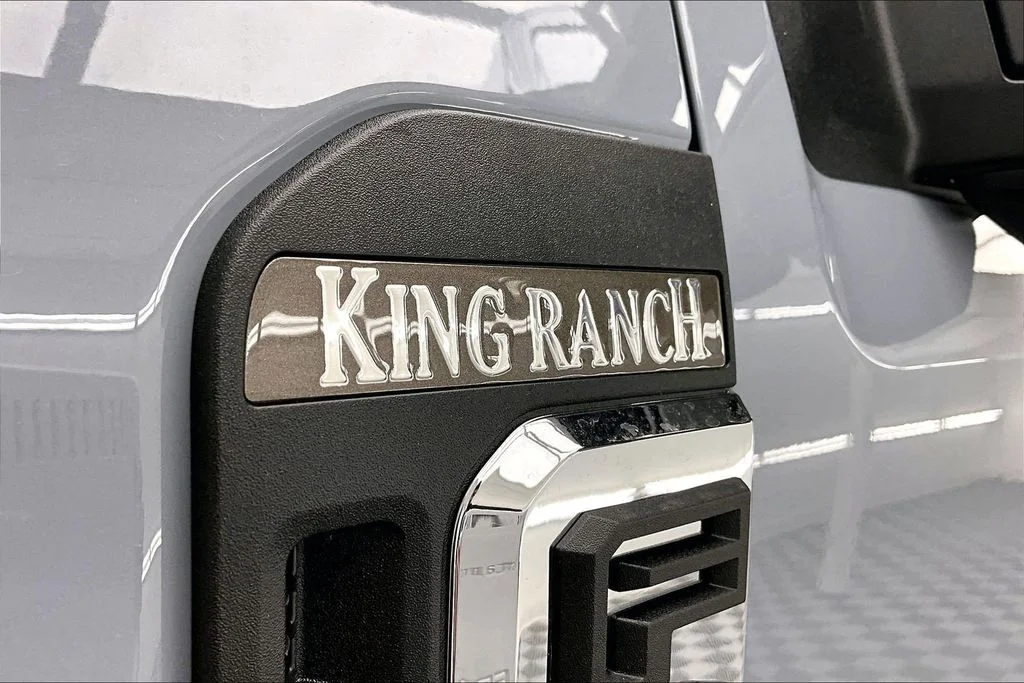 New 2026 Glacier Gray Metallic Tri-Coat Ford F-350® King Ranch® image 9