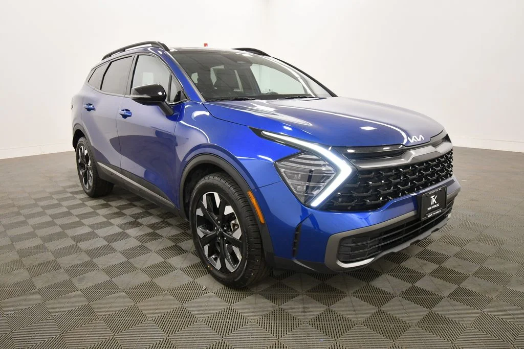 Certified Used 2024 Blue Kia X-Line image 10