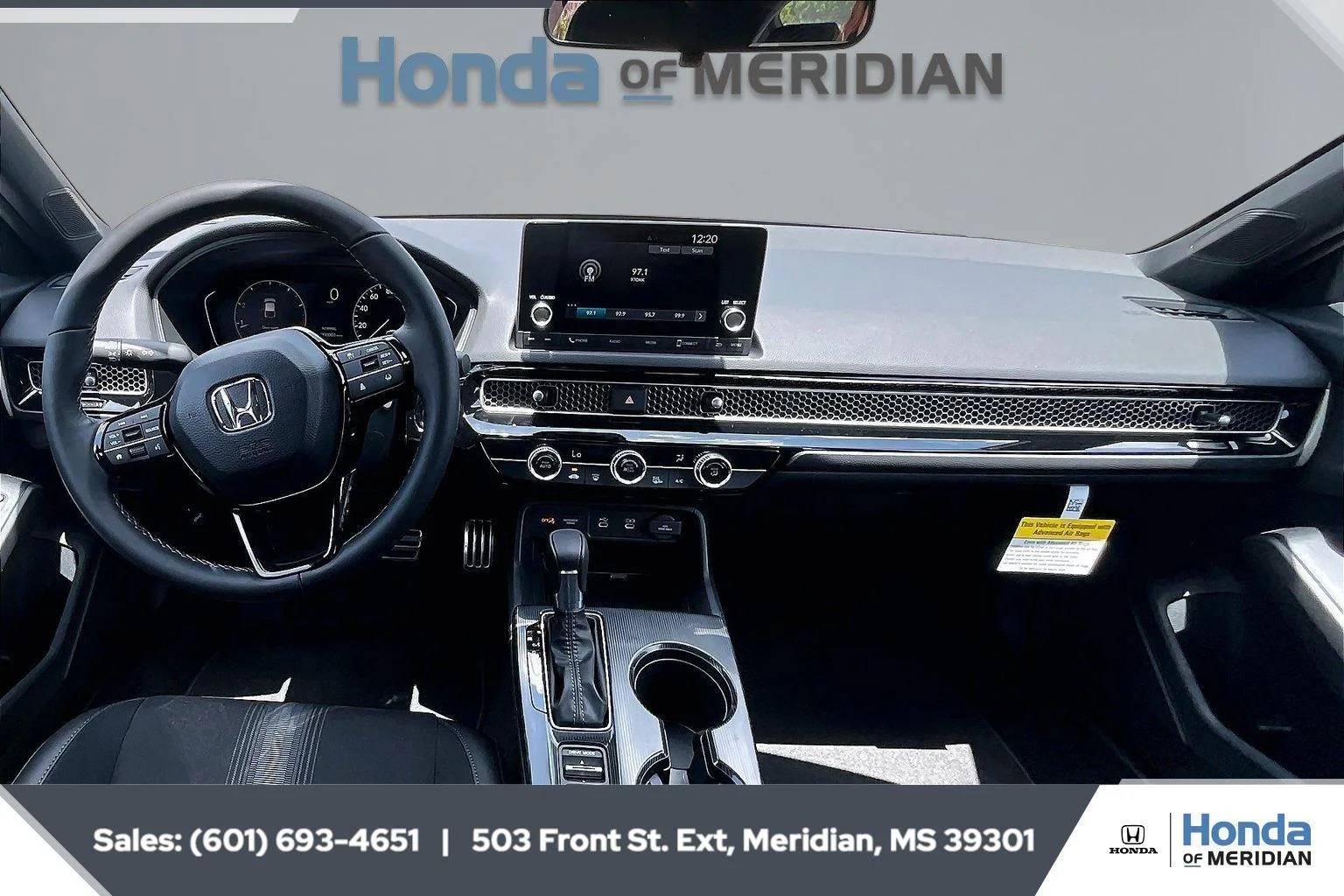 New 2026 Meteorite Gray Metallic Honda FWD Sport image 5