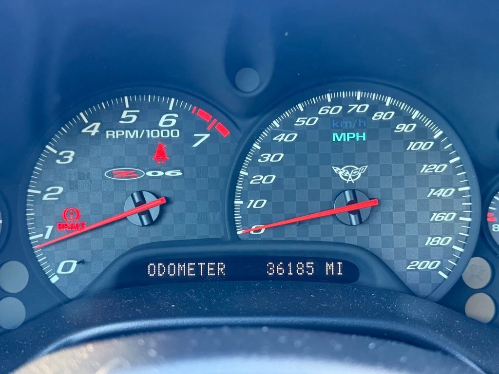 Used 2002 Electron Blue Metallic Chevrolet Z06 image 22