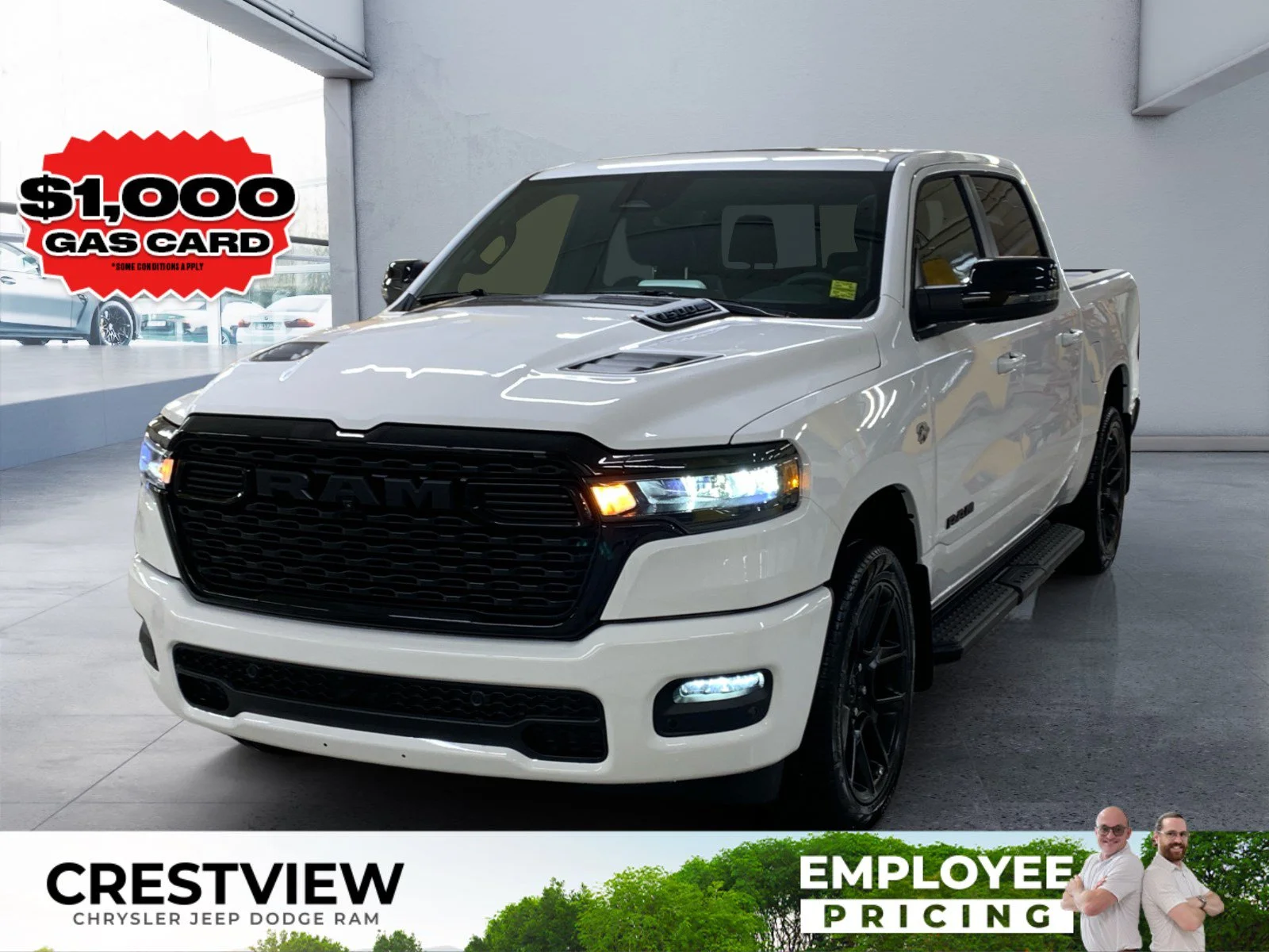 New 2026 Bright White Ram Sport image 1