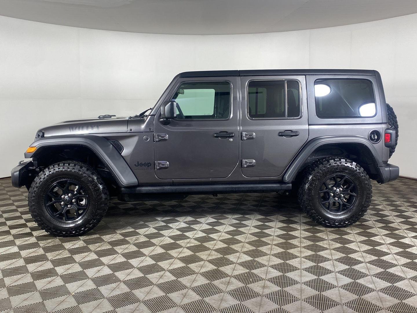Used 2026 Granite Crystal Metallic Clear Jeep 4-Door Willys 4x4 image 23