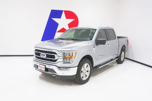 Used 2021 SILVER Ford XLT image 1