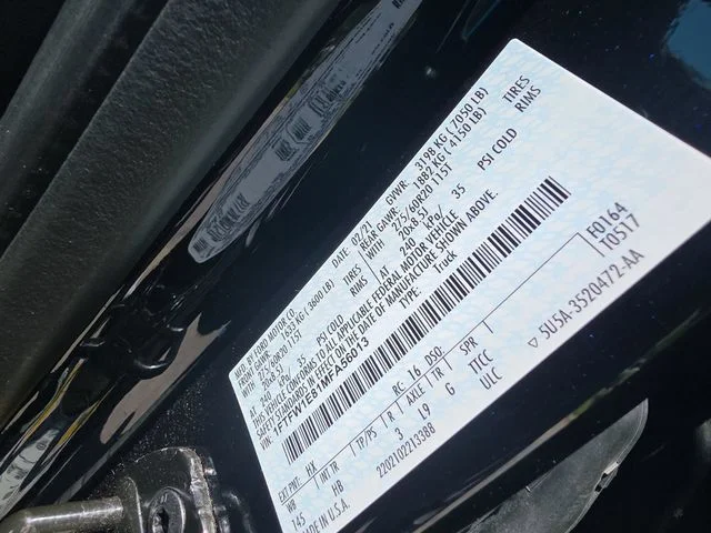 Used 2021 Blue Ford Lariat image 36