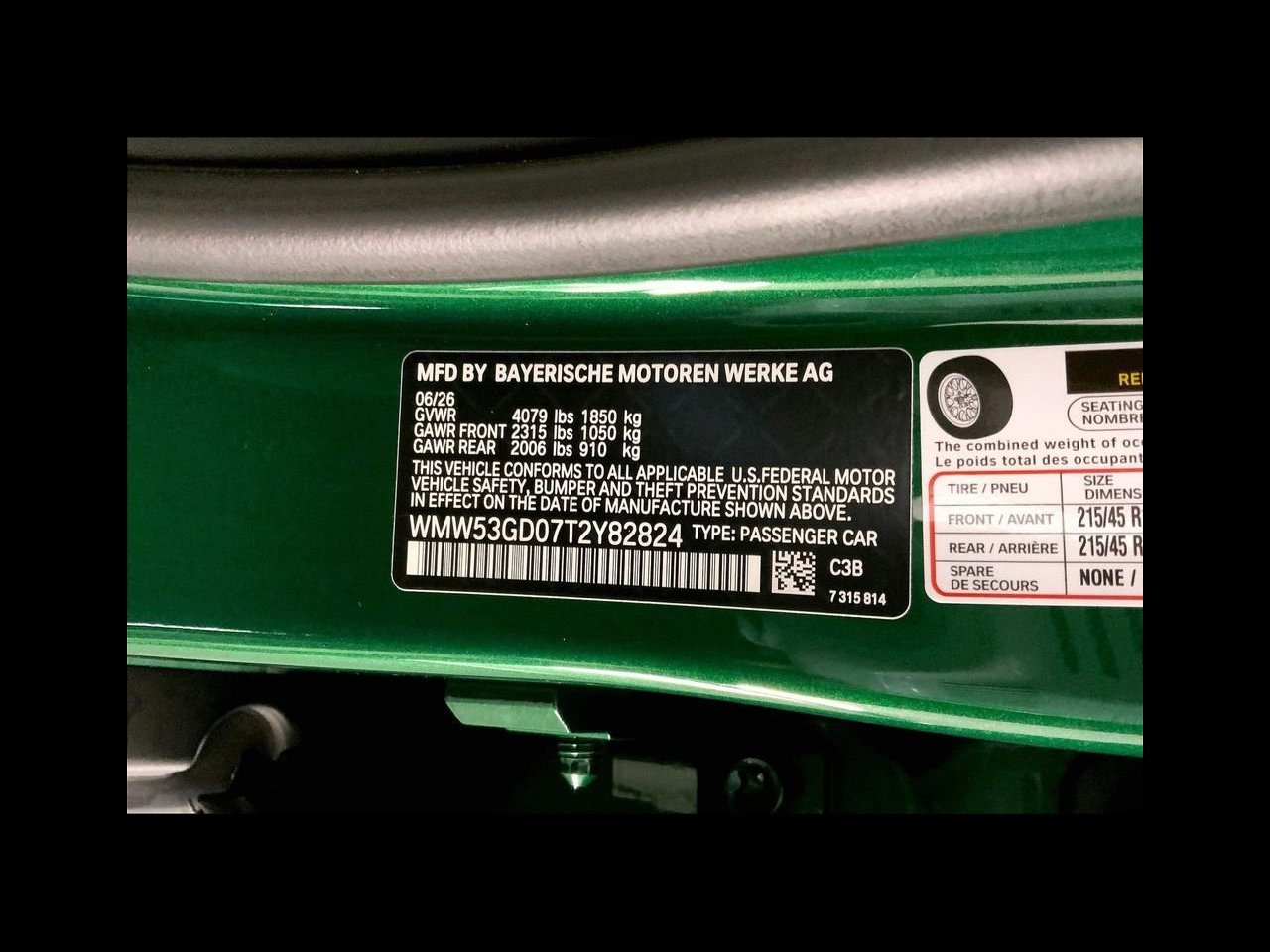 New 2026 British Racing Green IV Metallic MINI ICONIC image 10