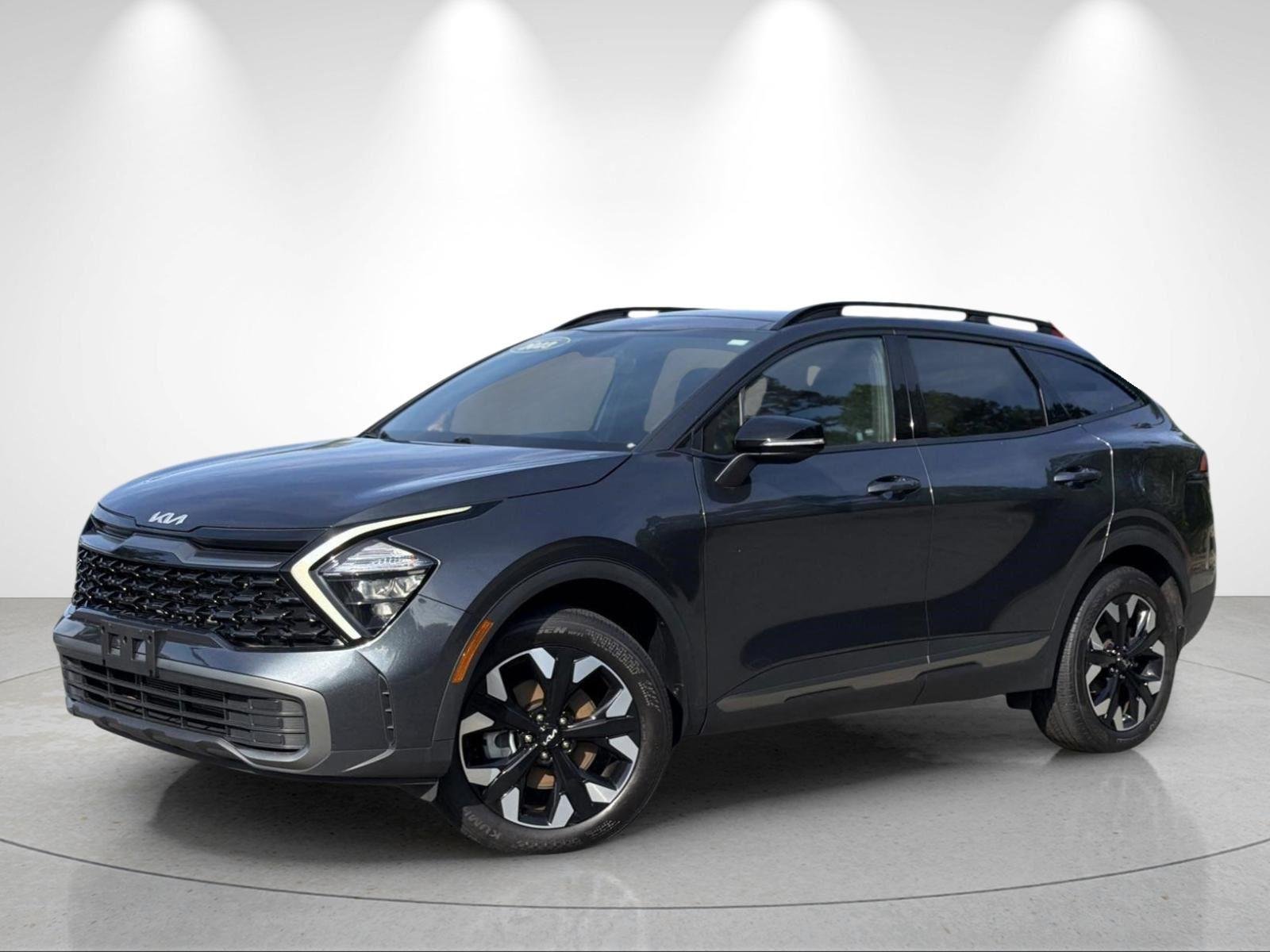 Used 2023 Gravity Gray Kia X-Line image 1