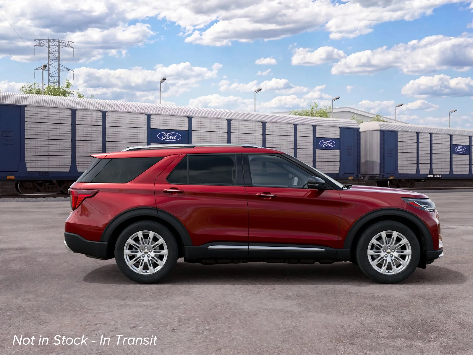 New 2027 Ruby Red Metallic Tinted Clearcoat Ford Platinum™ image 5