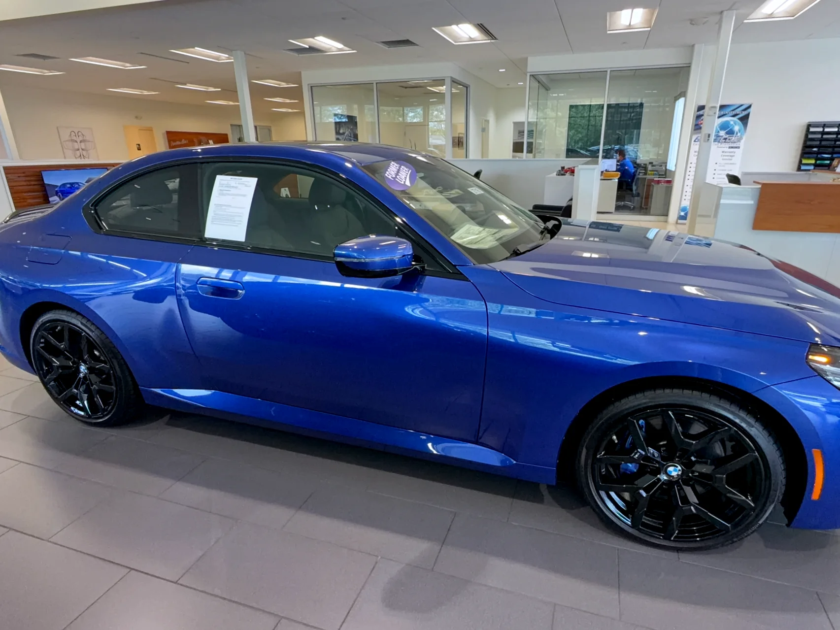 New 2025 Portimao Blue Metallic BMW i xDrive image 2
