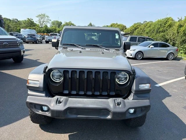 Used 2020 Sting Gray Clearcoat Jeep Unlimited Sport image 2