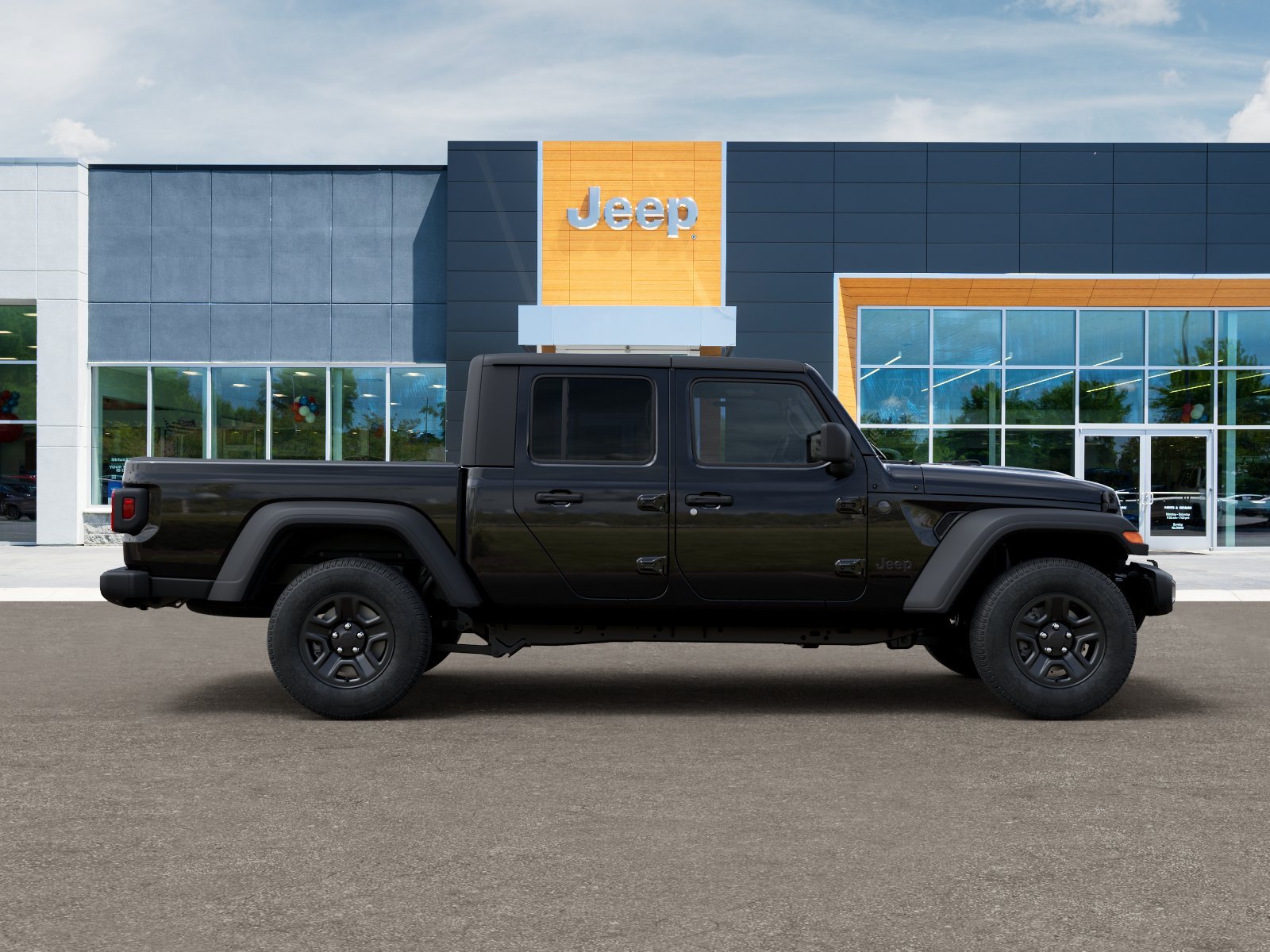 New 2026 Black Clear-Coat Exterior Paint Jeep Sport image 47