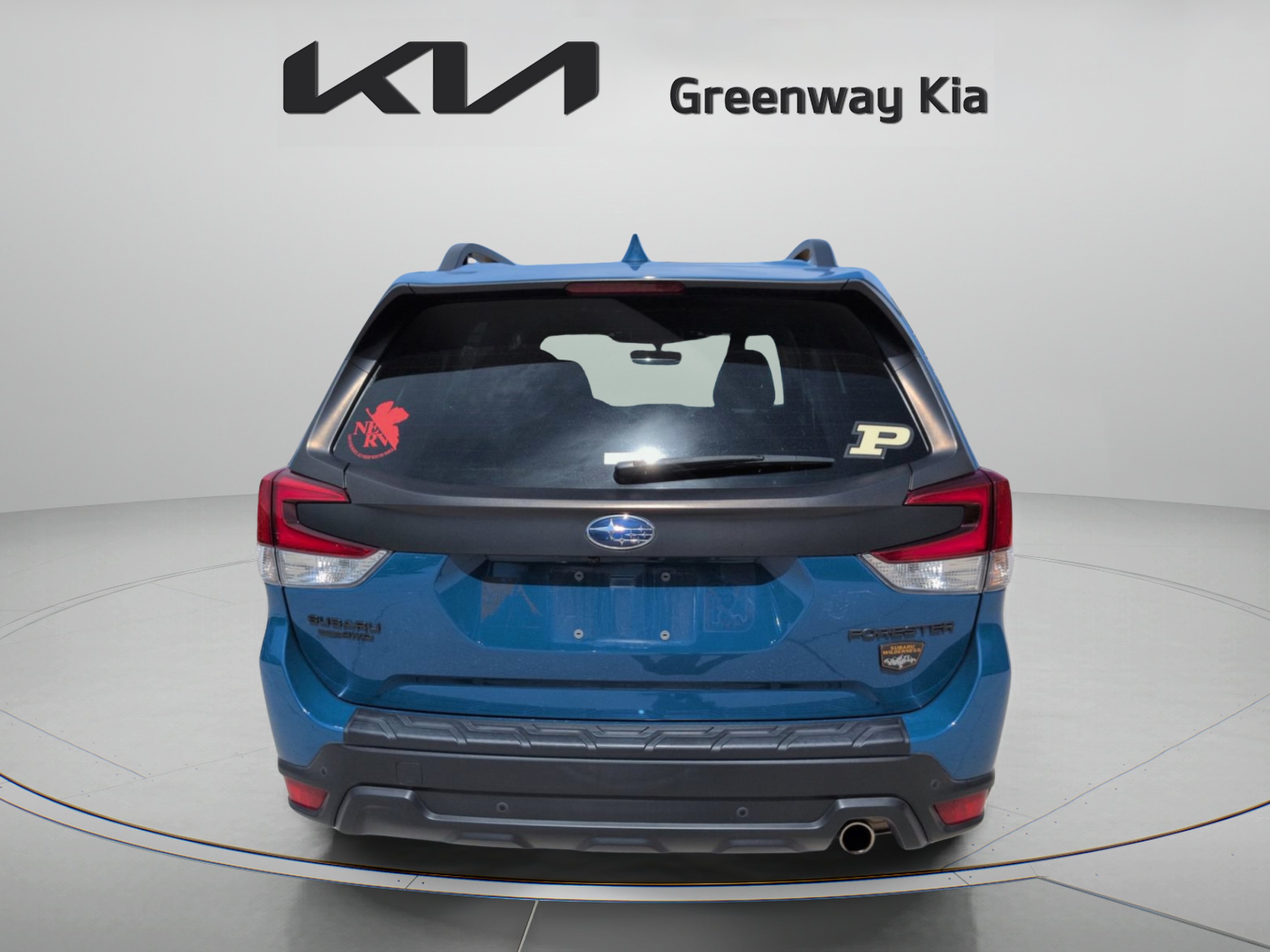 Used 2023 Geyser Blue Subaru Wilderness image 7