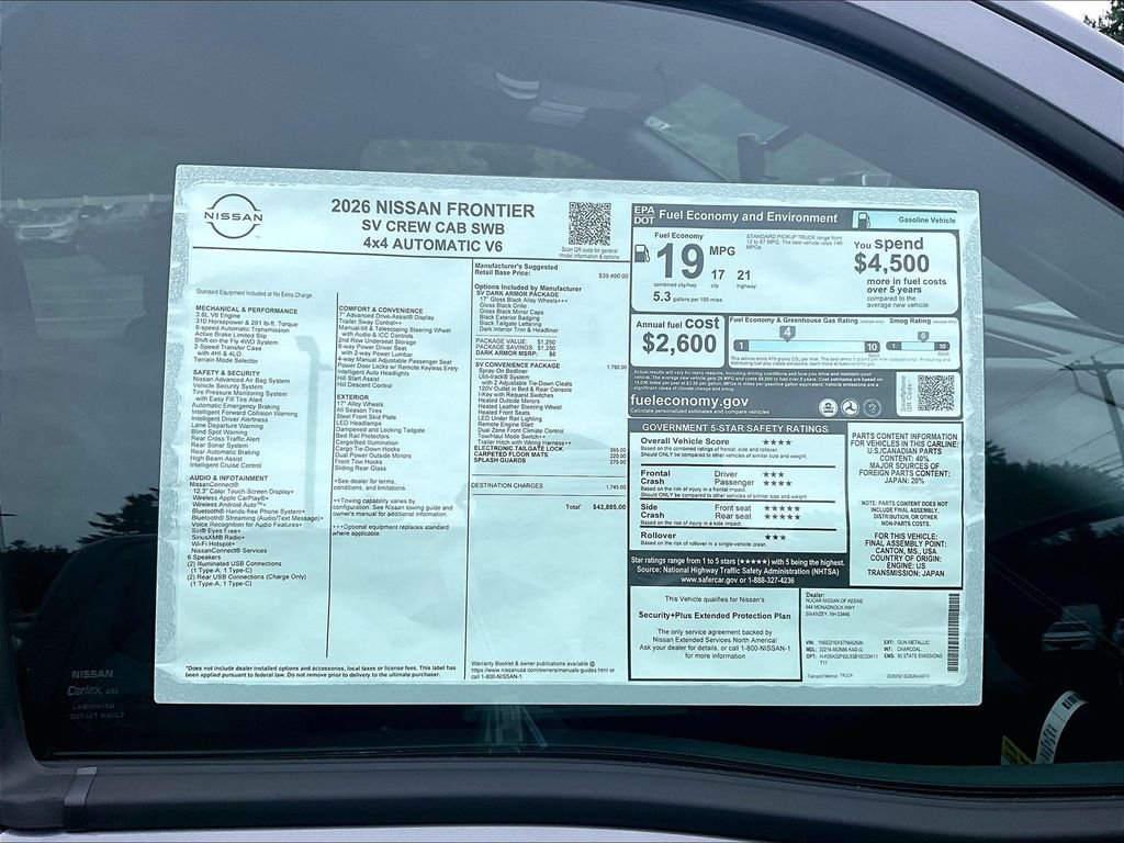 2026 Nissan Frontier — photo 13