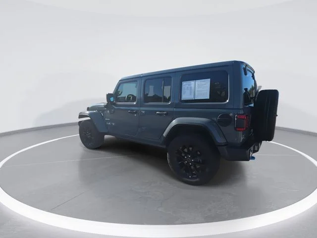 Used 2024 Gray Jeep Sahara 4xe image 6