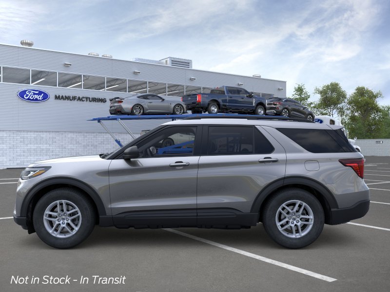 New 2026 Carbonized Gray Metallic Ford Active image 3
