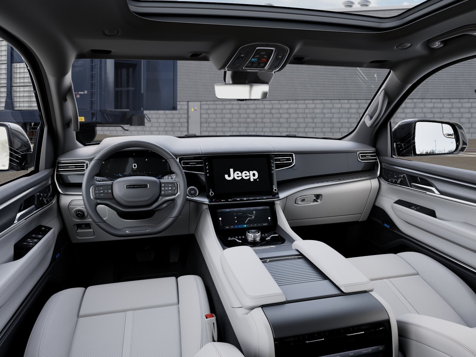 New 2026 Fathom Blue Pearl-Coat Exterior Paint (Late Availability) Jeep Grand Wagoneer image 14