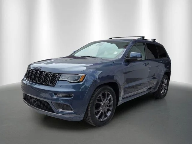 Certified Used 2021 Blue Jeep Overland image 2