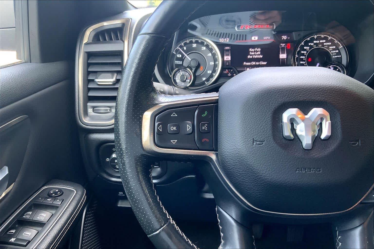Used 2021 Bright White Clear Coat Ram Rebel image 22