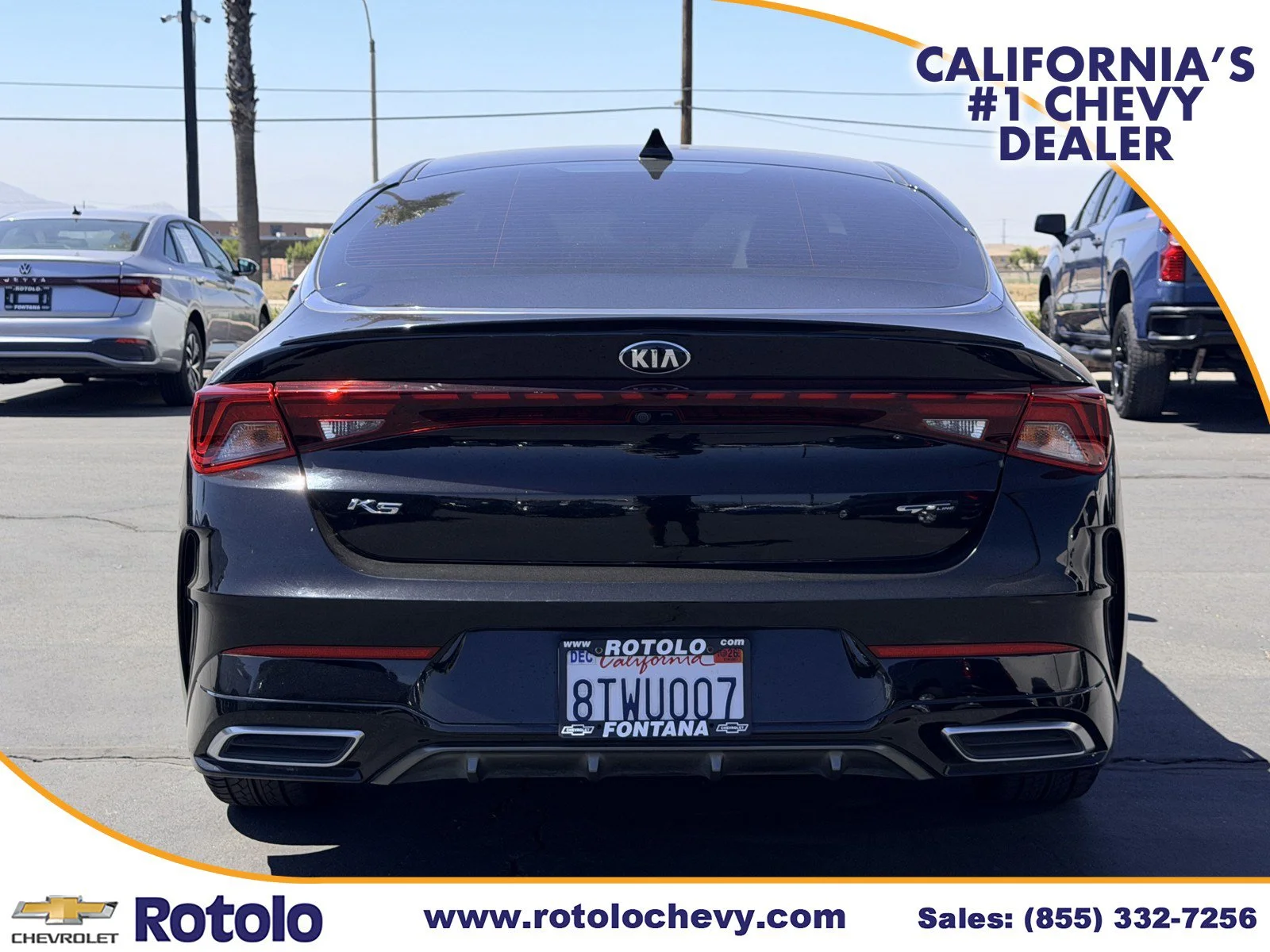 Used 2021 Ebony Black Kia GT-Line image 5