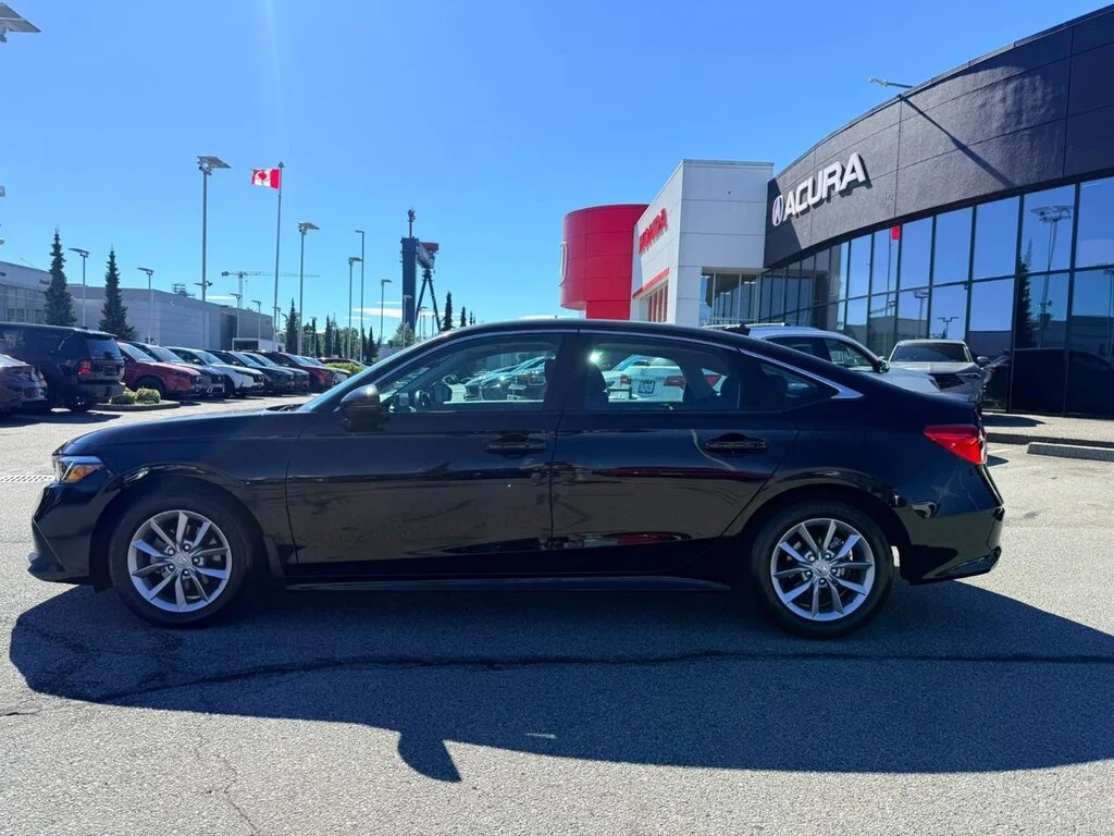 Used 2022 Crystal Black Pearl Honda Sedan EX CVT Certified Pre-Owned   Clean Title   L image 2