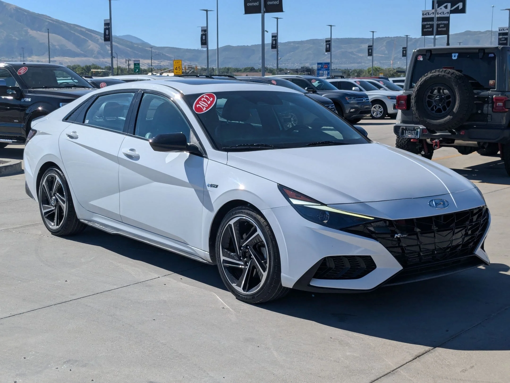 Used 2022 Ceramic White Hyundai N Line image 8
