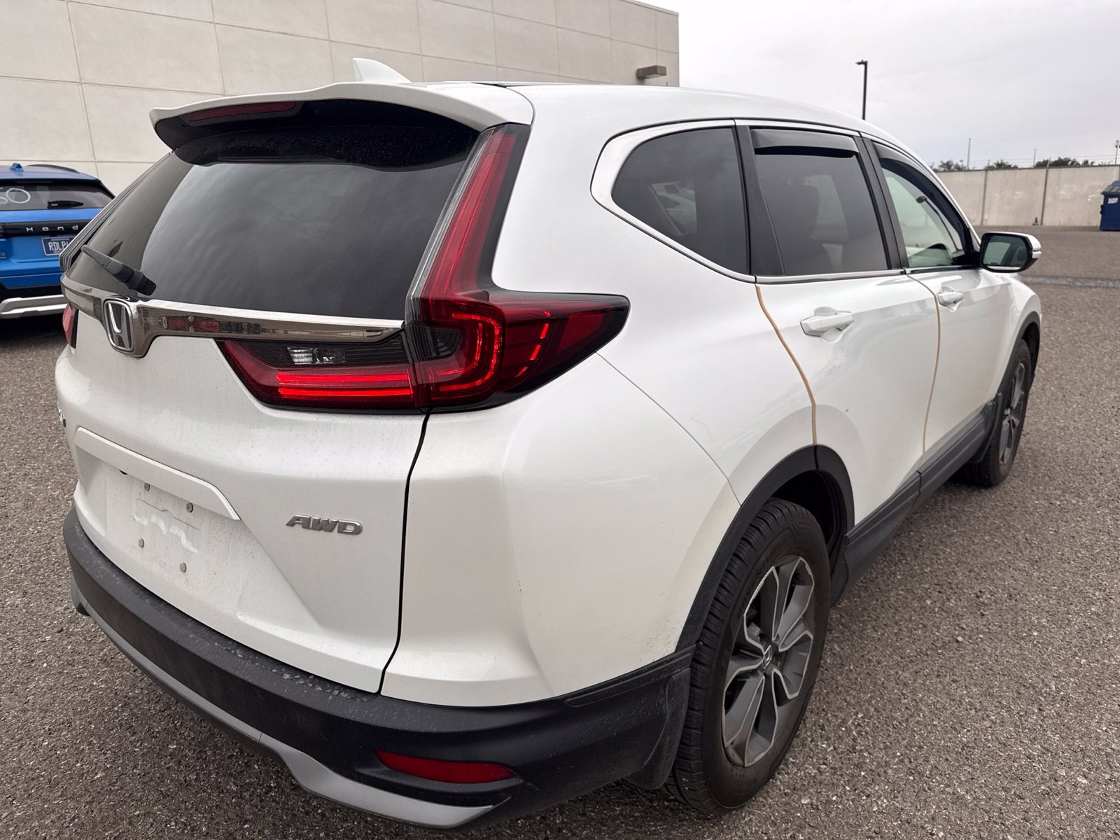 Used 2021 Platinum White Pearl Honda EX-L image 5