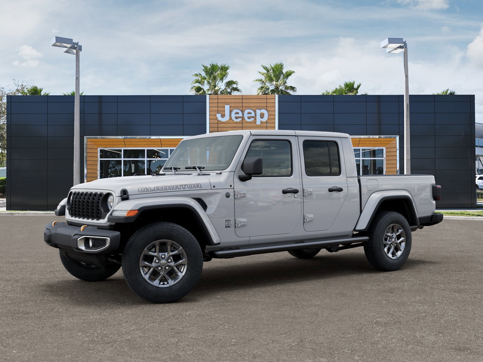New 2026 Bright White Clearcoat Jeep 85th Anniversary Edition image 2