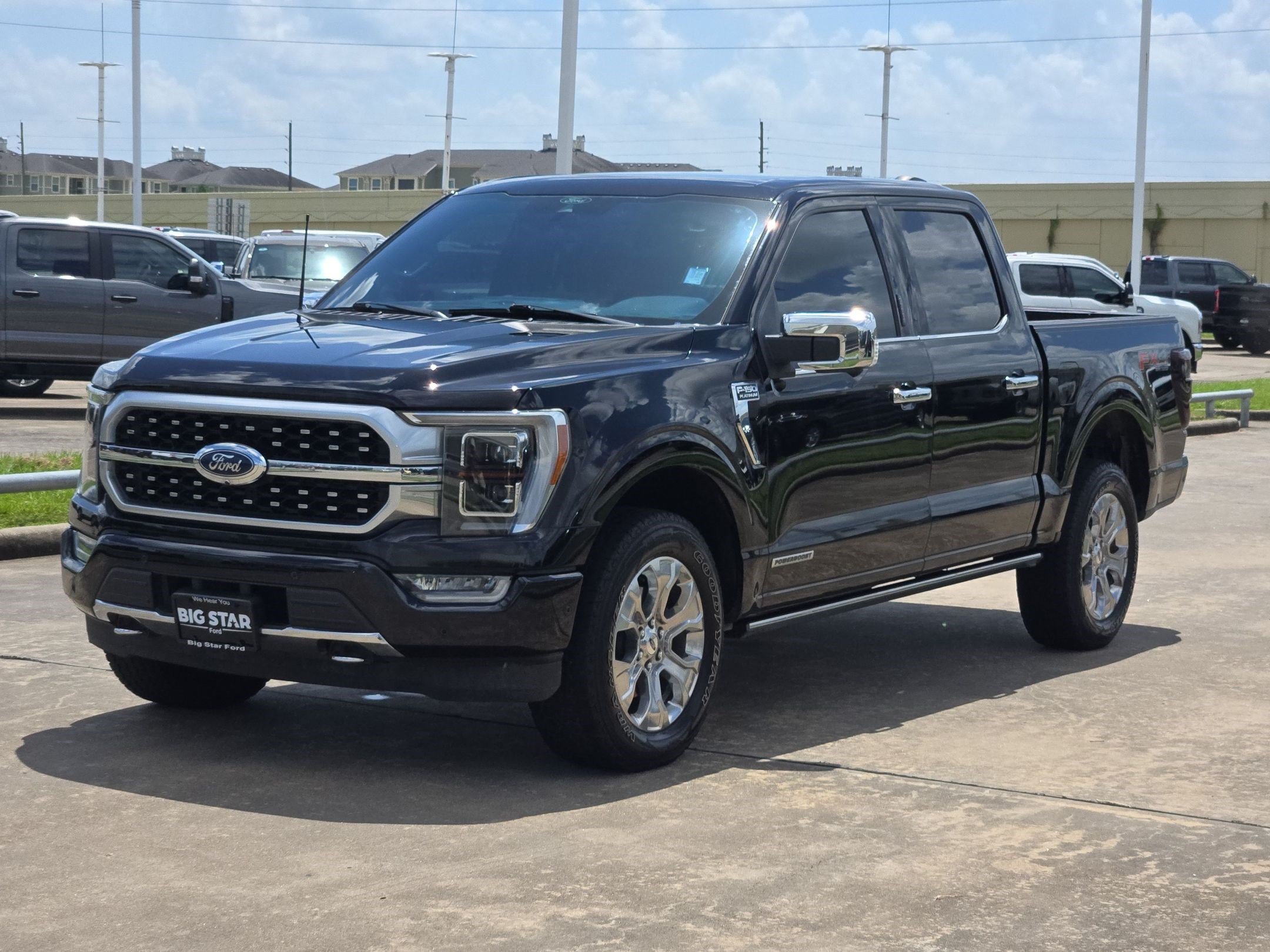 Used 2021 Agate Black Metallic Ford Platinum image 7