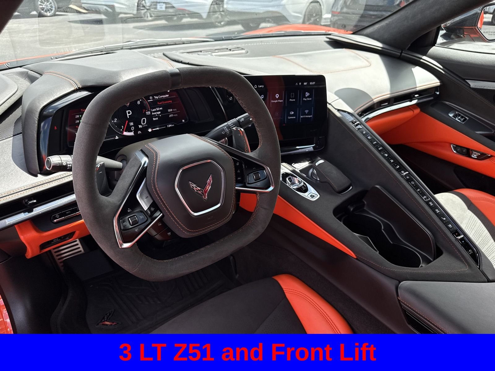 Used 2025 Sebring Orange Tintcoat Chevrolet Stingray image 17
