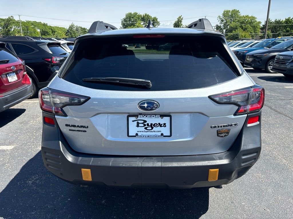 Certified Used 2024 Silver Subaru Wilderness image 4