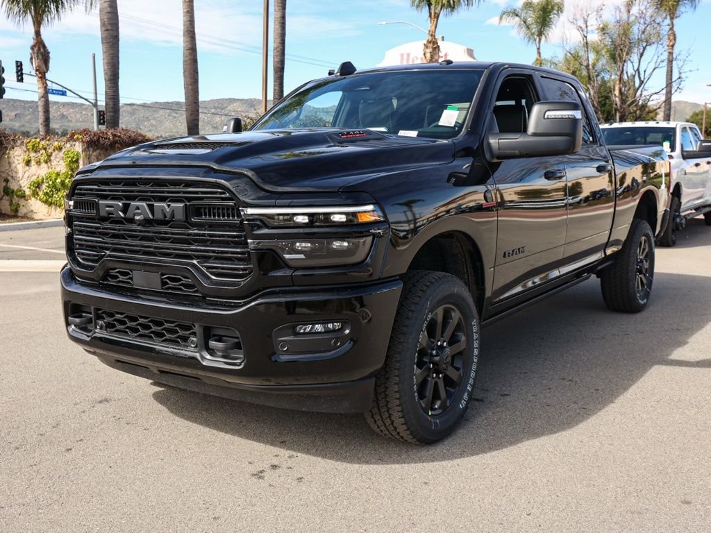 New 2026 Diamond Black Crystal Pearl-Coat Exterior Paint RAM Laramie image 7
