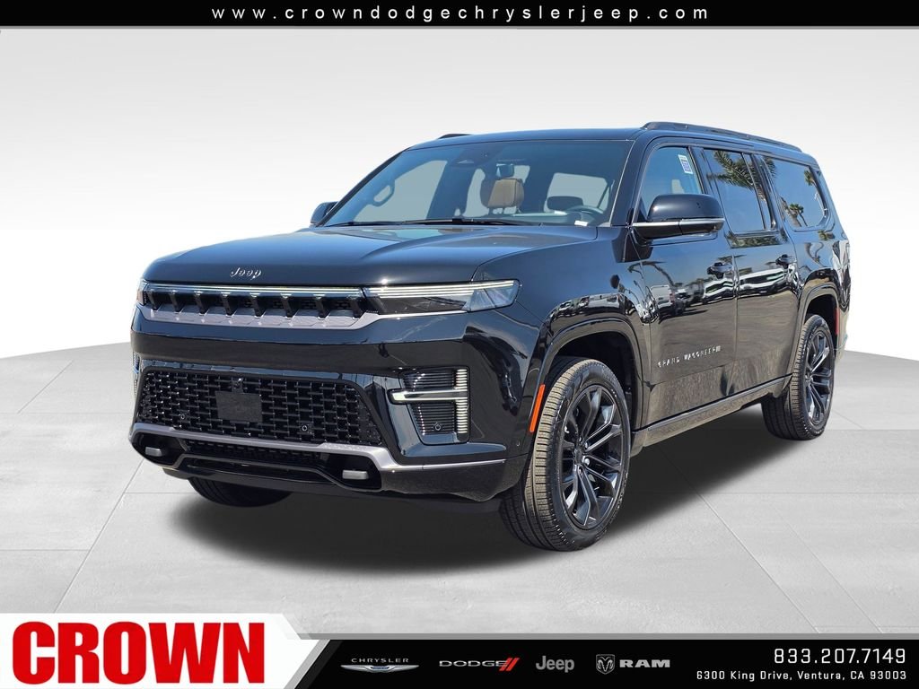 New 2026 High Gloss Black Exterior Paint Jeep Summit Reserve image 1