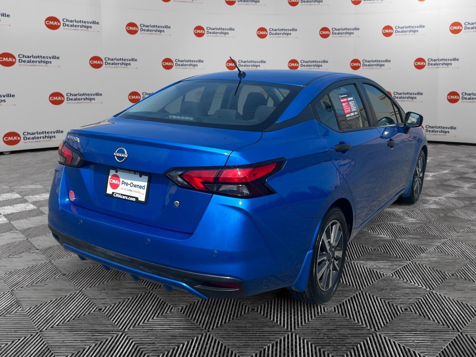 Used 2024 Electric Blue Metallic Nissan S image 5