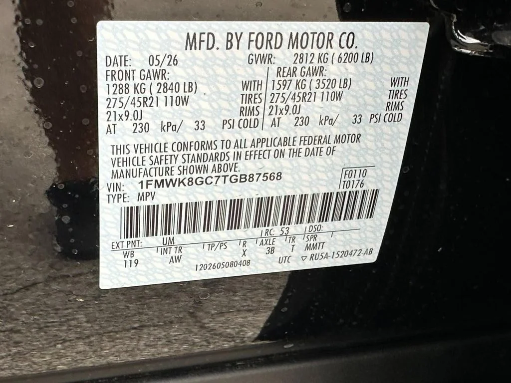 New 2026 Agate Black Metallic Ford ST image 17