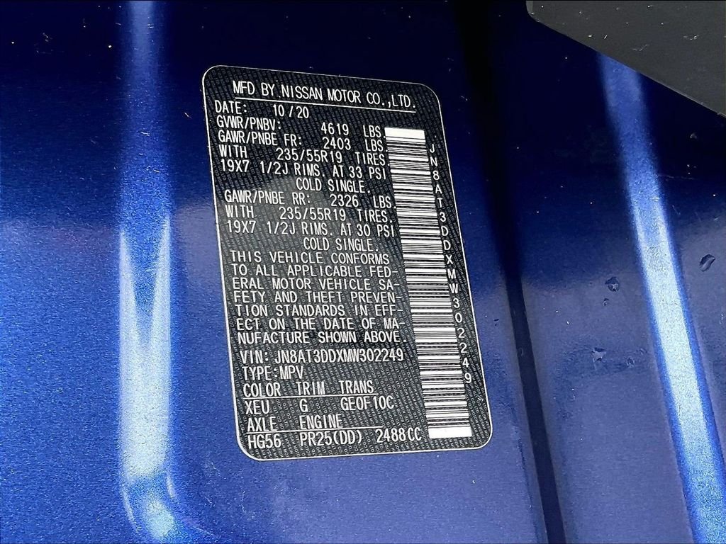 Used 2021 Blue Nissan Platinum image 36