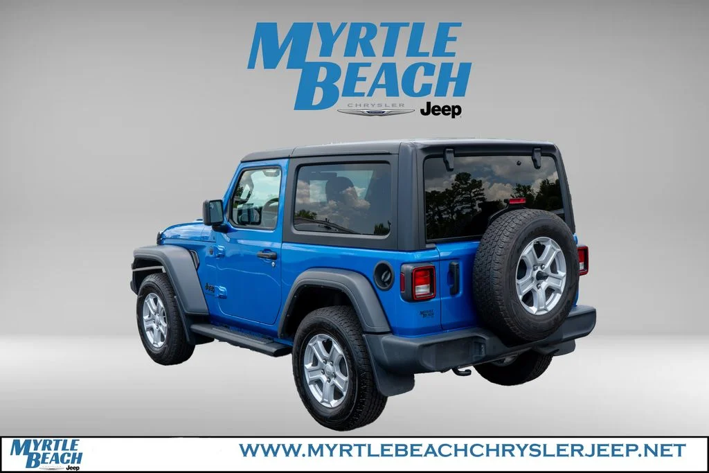 Certified Used 2023 Blue Pearl Jeep Sport S image 4