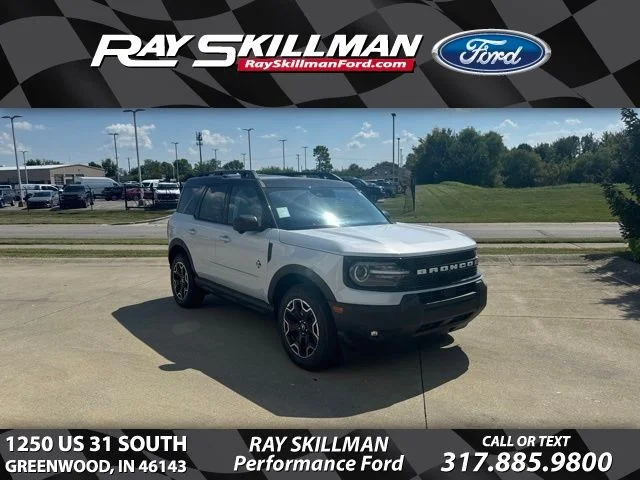 New 2026 Space White Metallic Ford Outer Banks image 1