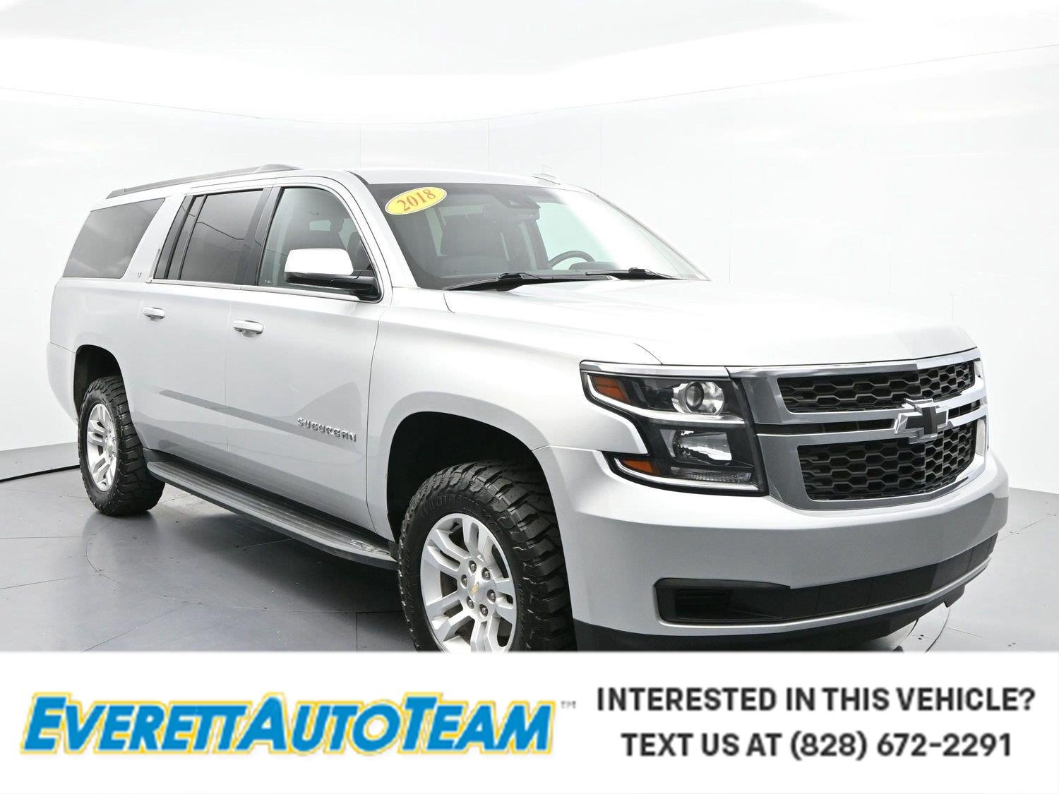 SILVER ICE METALLIC 2018 Chevrolet Suburban SUV / Crossover Four-Wheel Drive