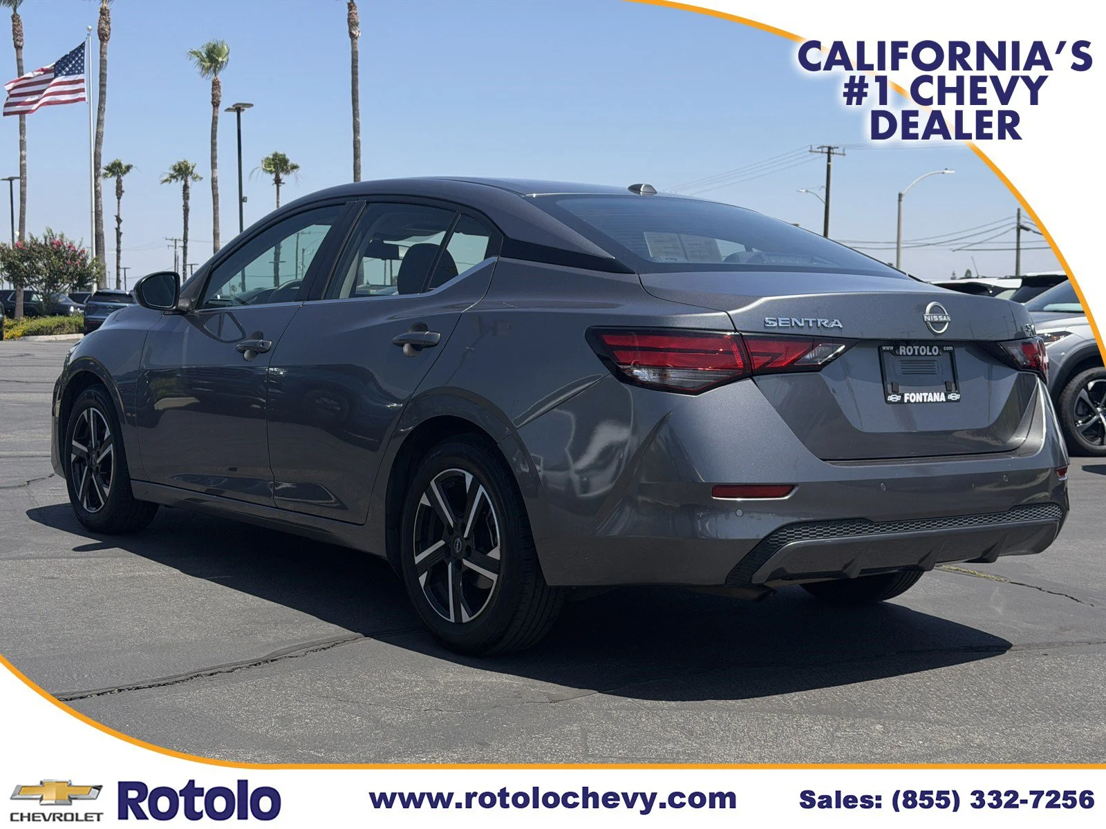 Used 2024 Gun Metallic Nissan SV image 4