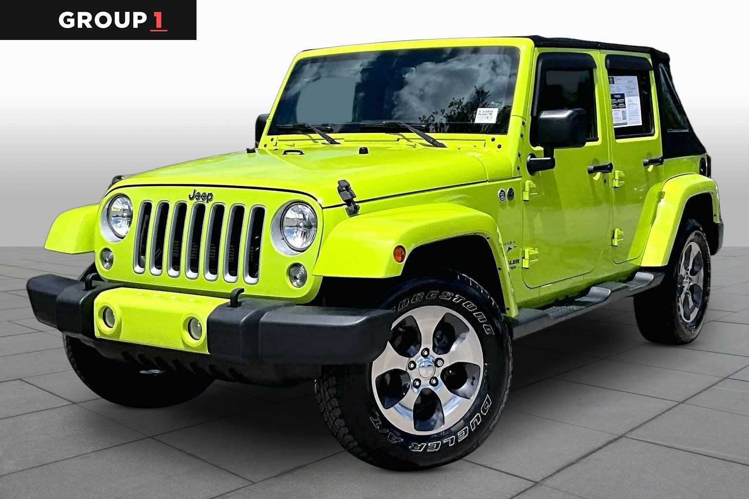 2016 Jeep Wrangler Sahara's photo