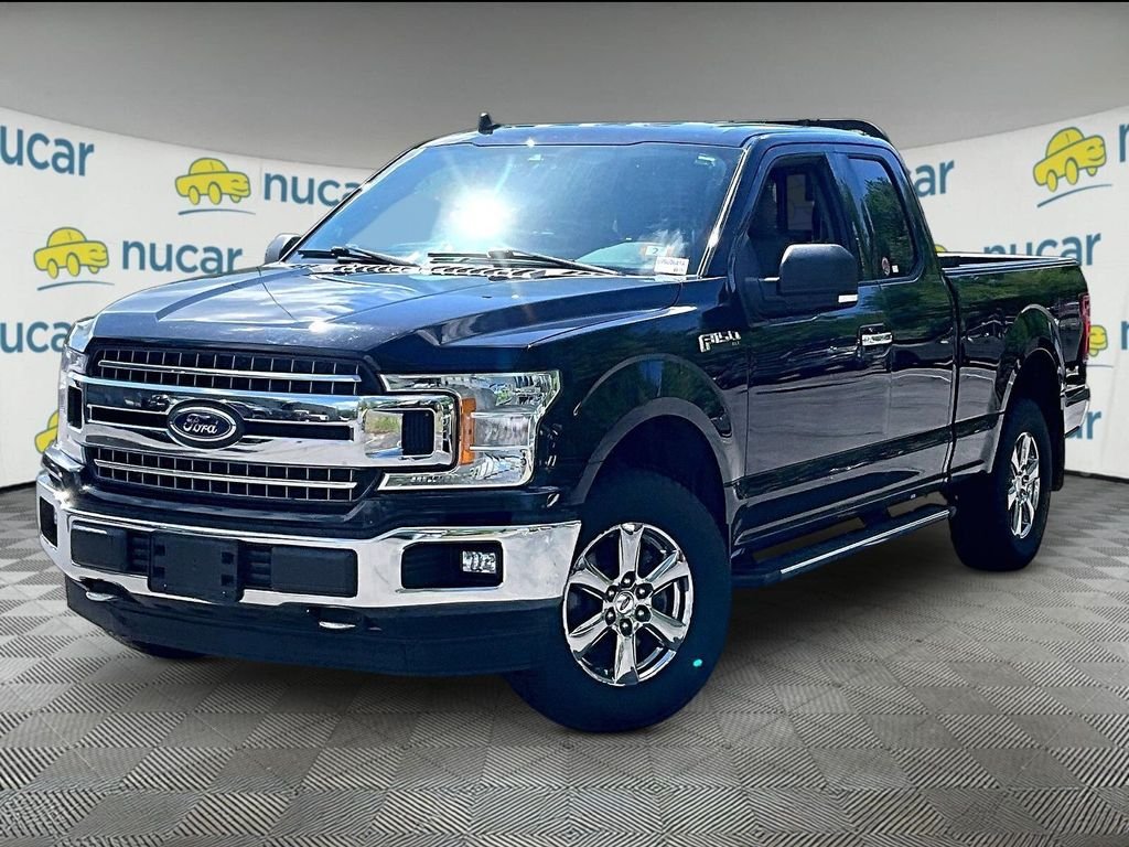 Used 2020 Black Metallic Ford XLT image 2