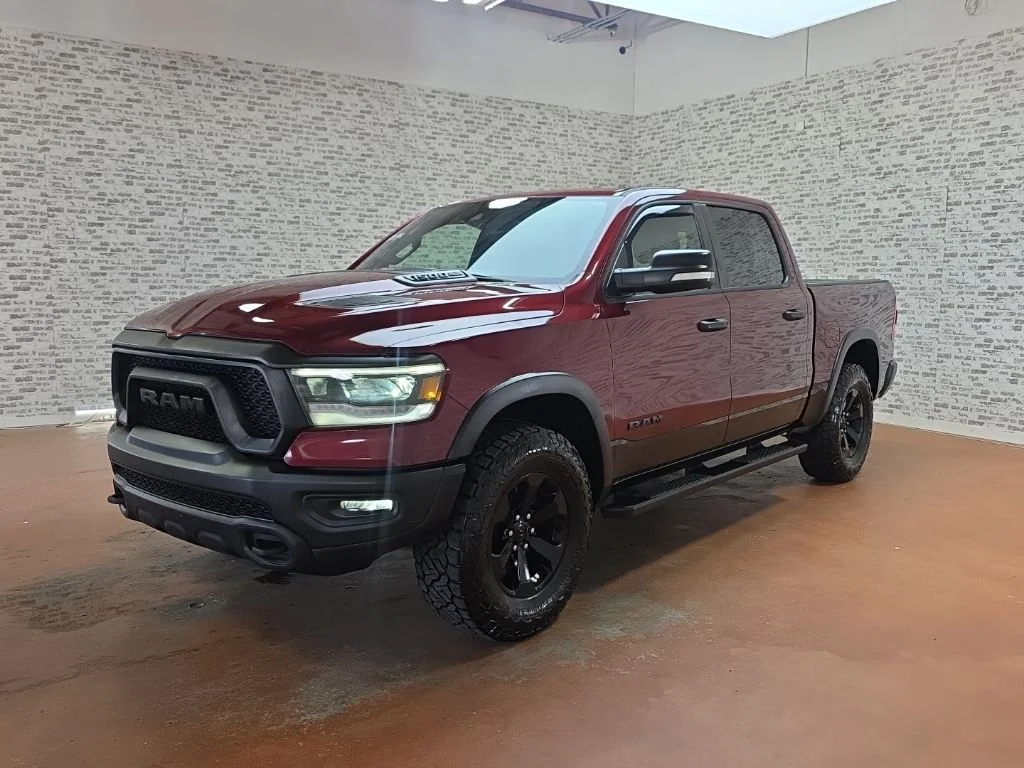 Used 2022 Delmonico Red Pearlcoat Ram Rebel image 3
