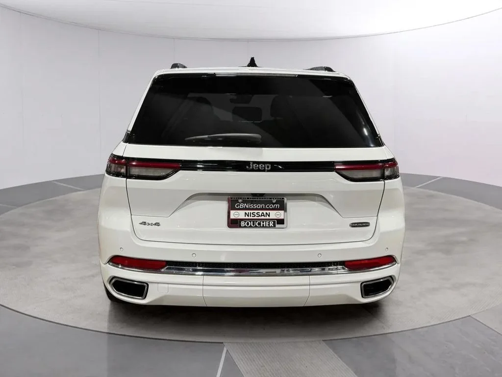 Used 2023 Bright White Clearcoat Jeep Overland image 5