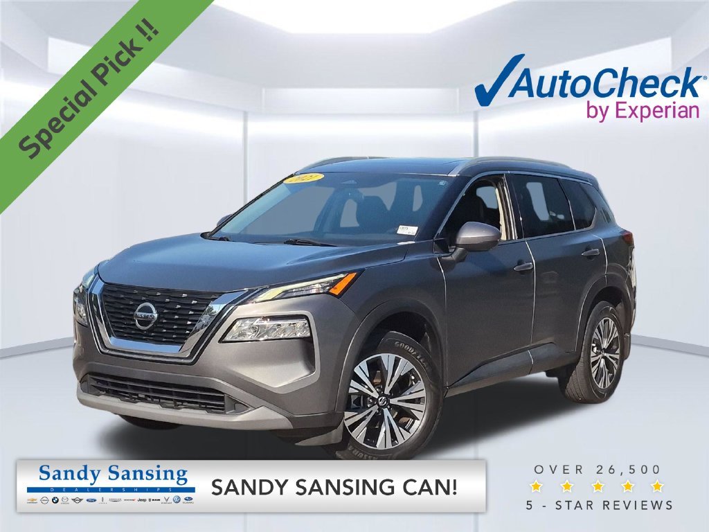 Used 2021 Gray Nissan SV image 1