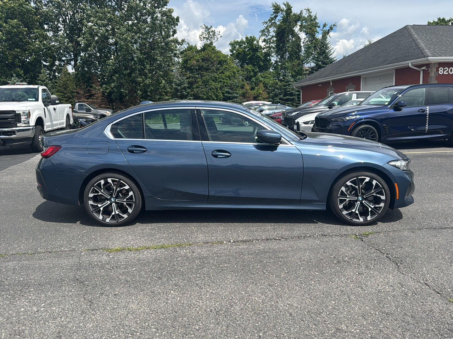 Used 2025 Arctic Race Blue Metallic BMW 330i xDrive image 2