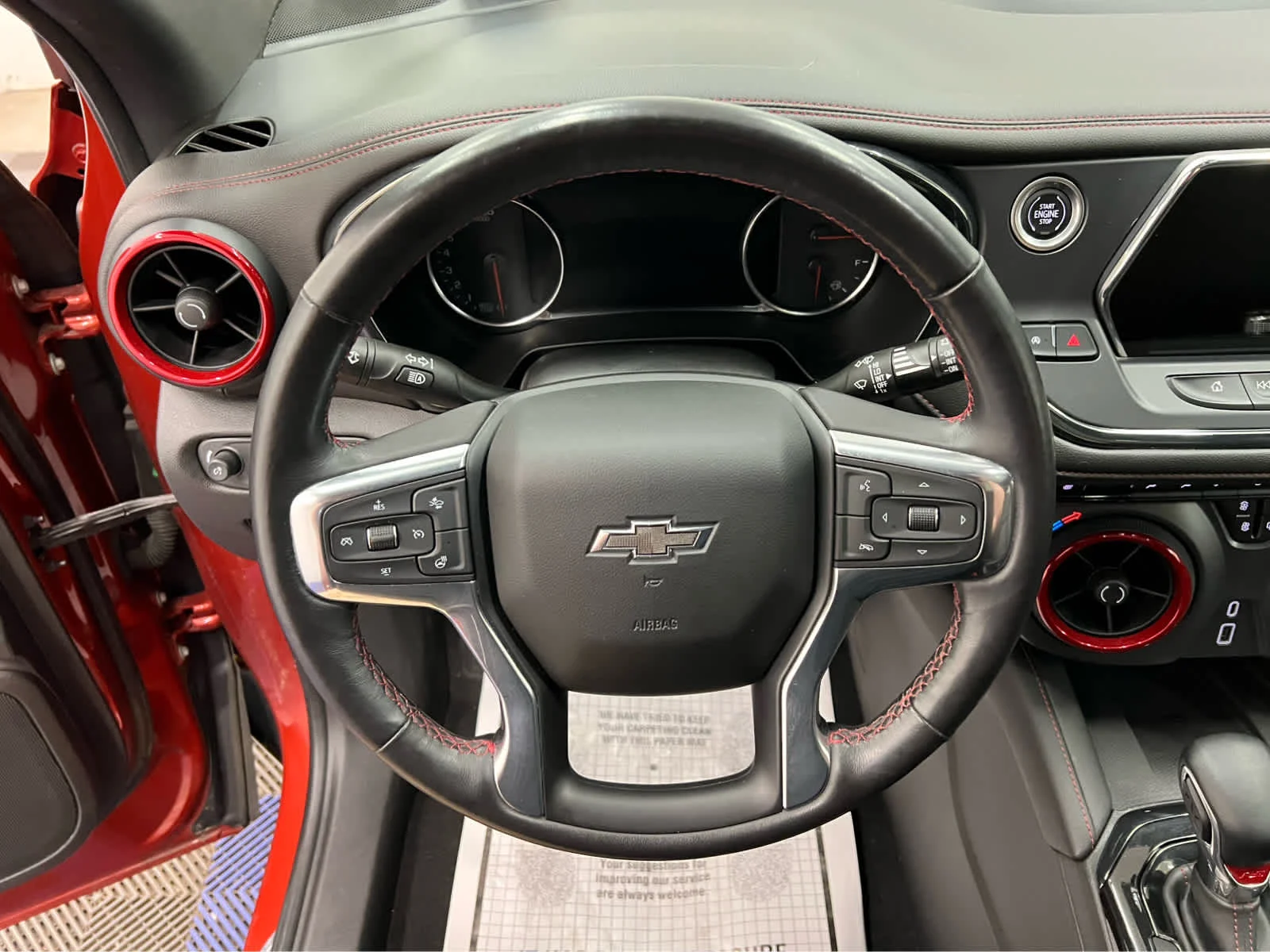 Used 2021 Cayenne Orange Metallic Chevrolet RS image 25