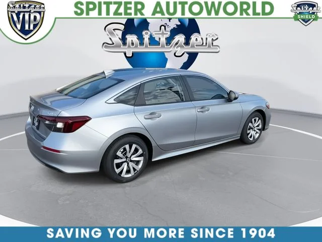New 2026 Solar Silver Metallic Honda LX image 2