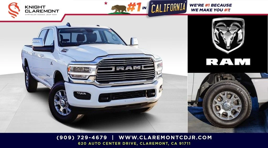 Used 2024 White Ram Laramie image 1