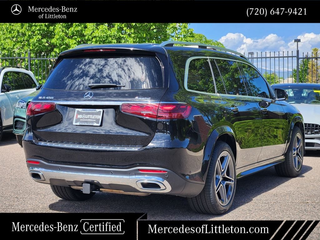 Certified Used 2024 Black Mercedes-Benz GLS 450 image 7