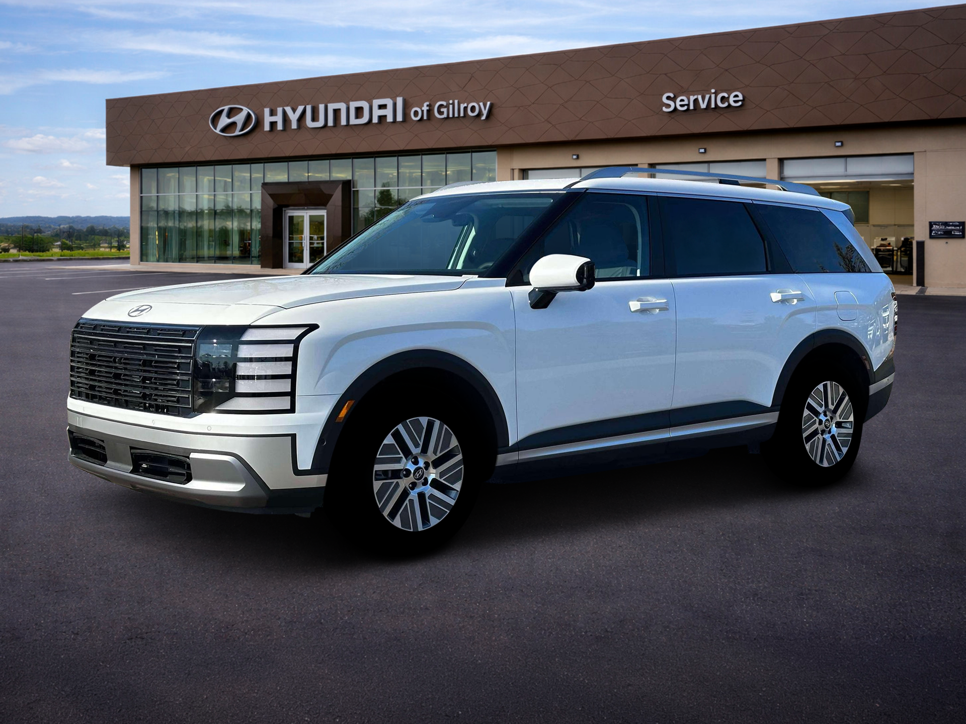 New 2026 White Hyundai SEL Premium 7P image 2