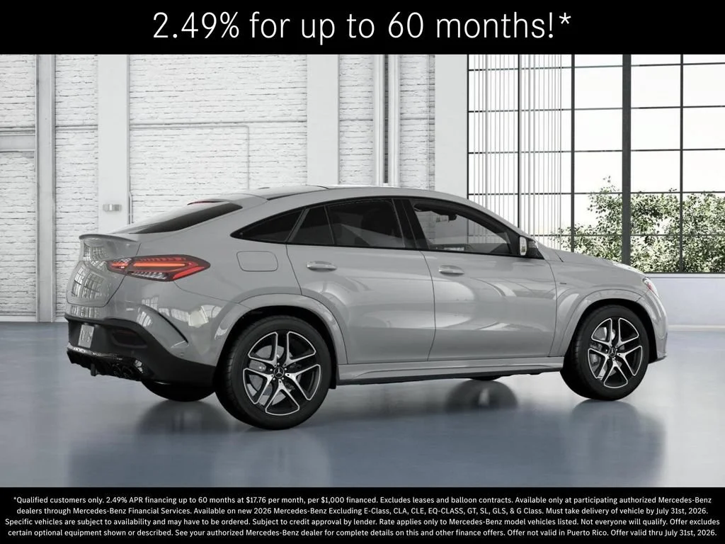 New 2026 MANUFAKTUR Alpine Grey Mercedes-Benz AMG® GLE 53 4MATIC+ Coupe image 61
